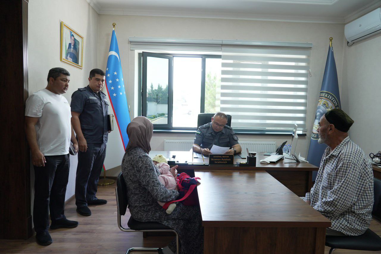 Viloyat IIB boshlig‘i tomonidan fuqarolar uchun boshqarma binosida qabul o‘tkazildi