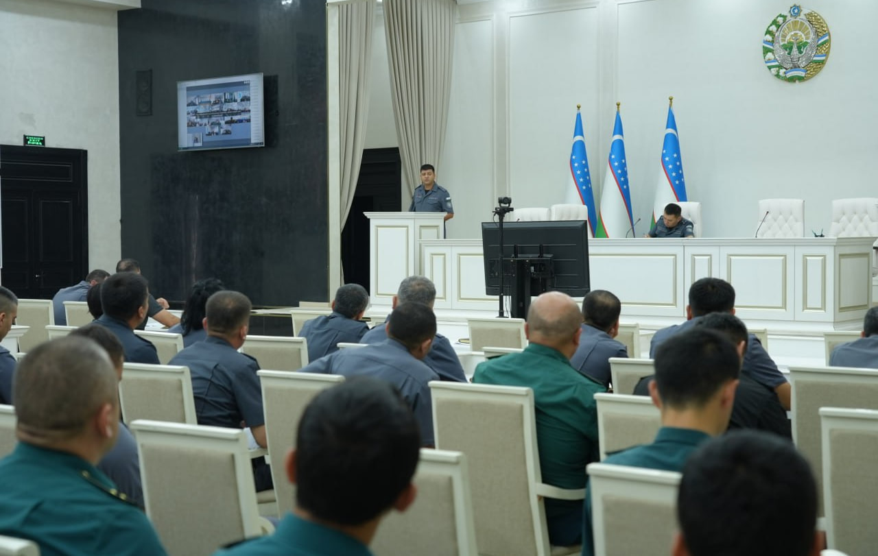 Farg‘ona viloyati IIBda boshqarma sohaviy xizmatlari va tarkibiy bo‘limlari xodimlari isht…