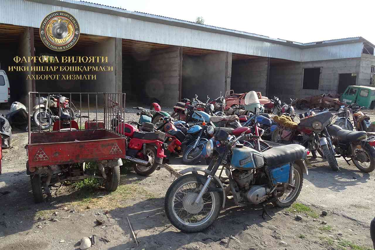 В Узбекистанском районе задержан гражданин, который похитил мотоцикл «Ява» из штрафстоянки