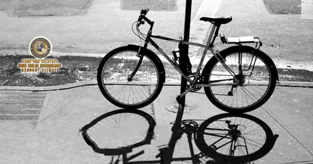 В городе Маргилан в ОВД обратился мужчина, у которого украли велосипед