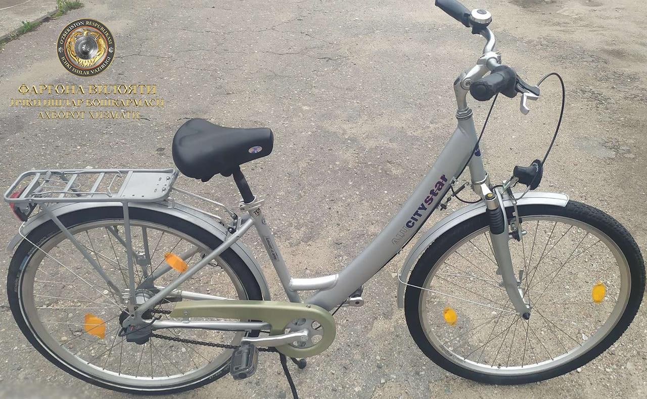В Риштанском районе найден человек, укравший велосипед