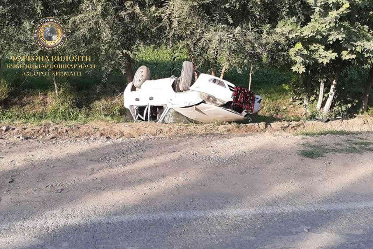 В Бешарыкском районе по вине уснувшего водителя произошло ДТП
