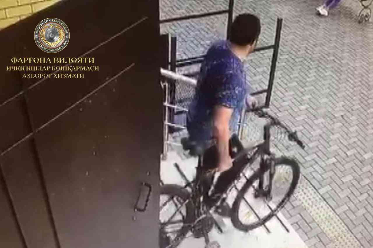 В Коканде установлен человек, укравший велосипед «Comfort»
