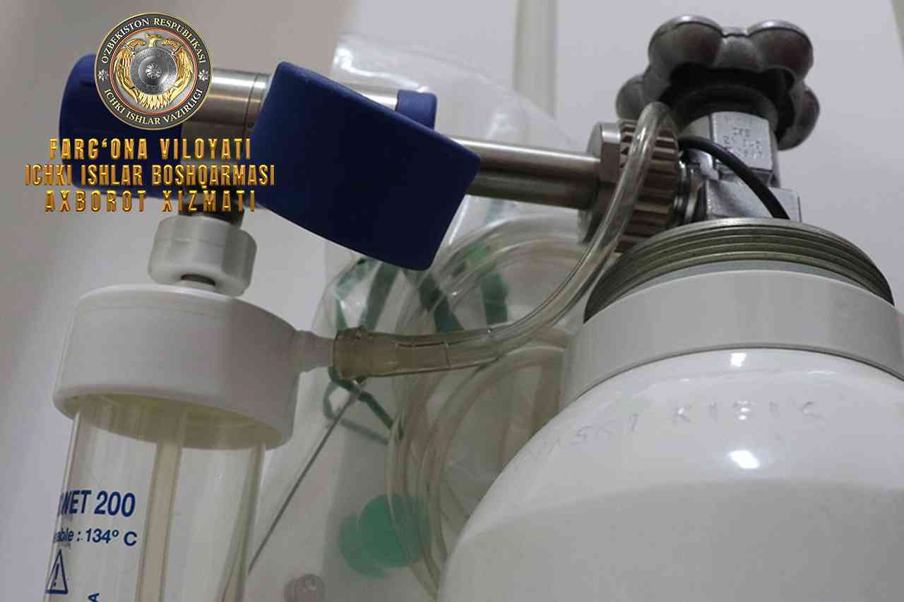 Задержан злоумышленник, укравший кислородные баллоны из клиники в городе Фергане