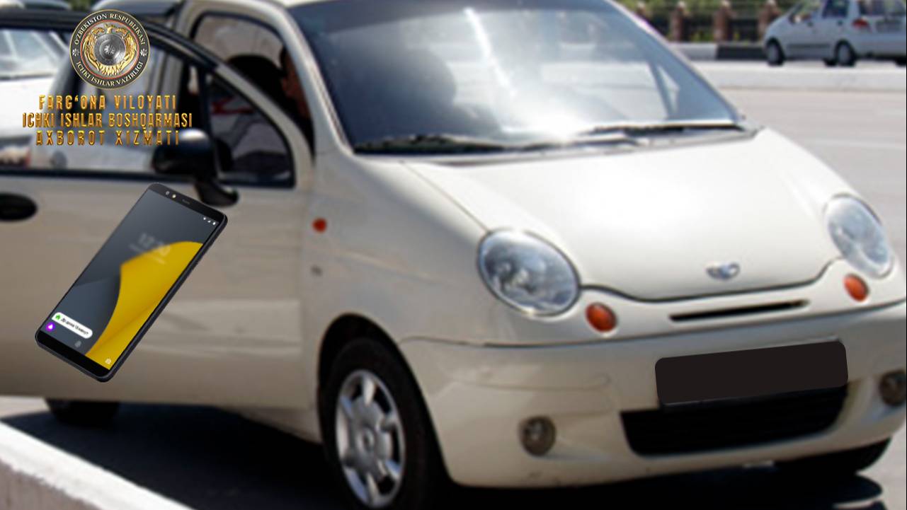 В Коканде пассажир обманом завладел телефонным аппаратом водителя