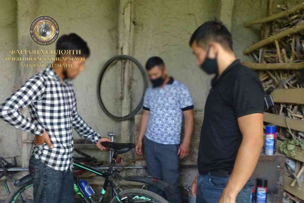 В Фуркатском районе был задержан человек, укравший велосипед