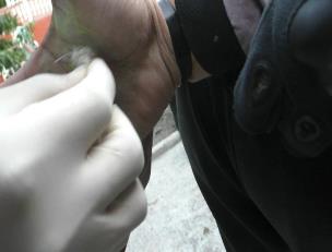 В Фергане задержан мужчина, хранивший при себе наркотик “гашиш”