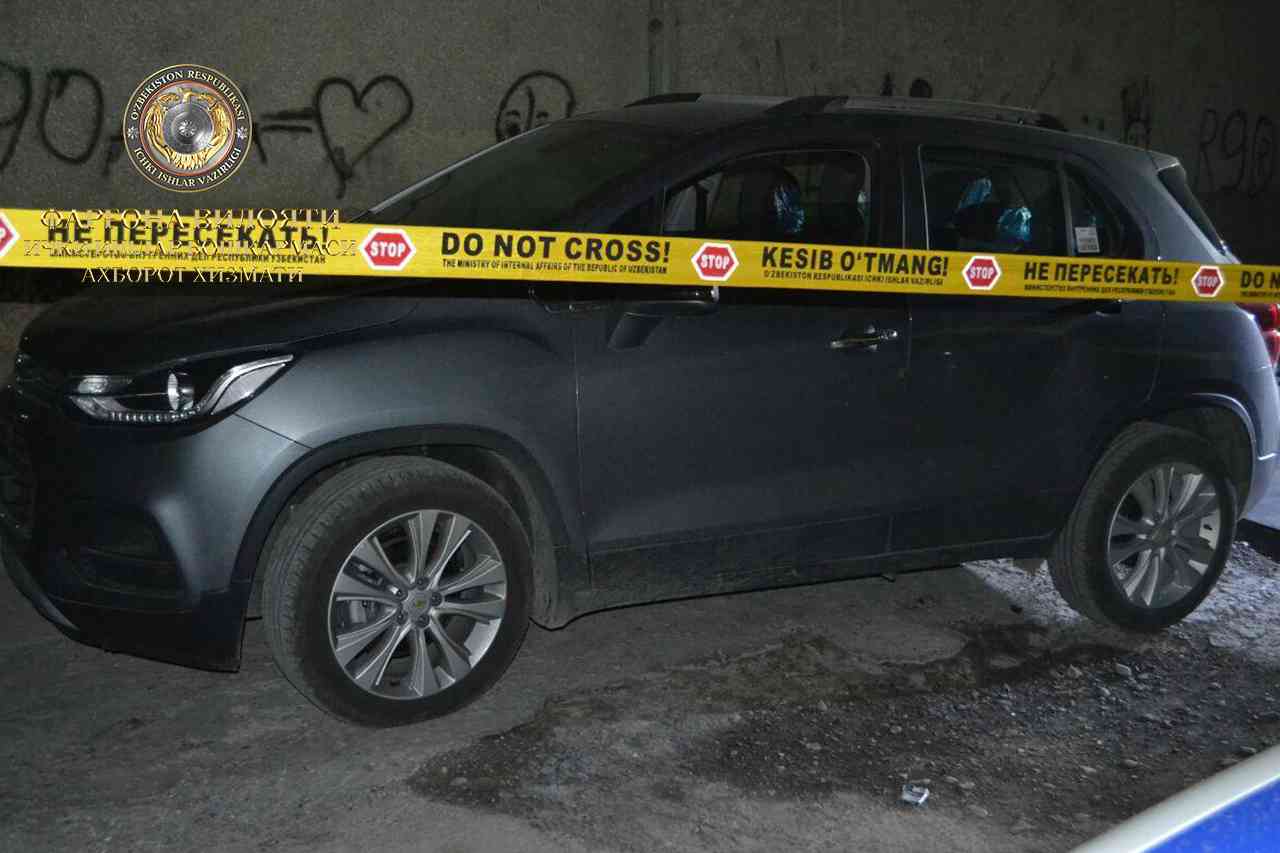 В г. Коканде возбуждено уголовное дело в отношении лиц, угнавших автомобиль «Tracker»