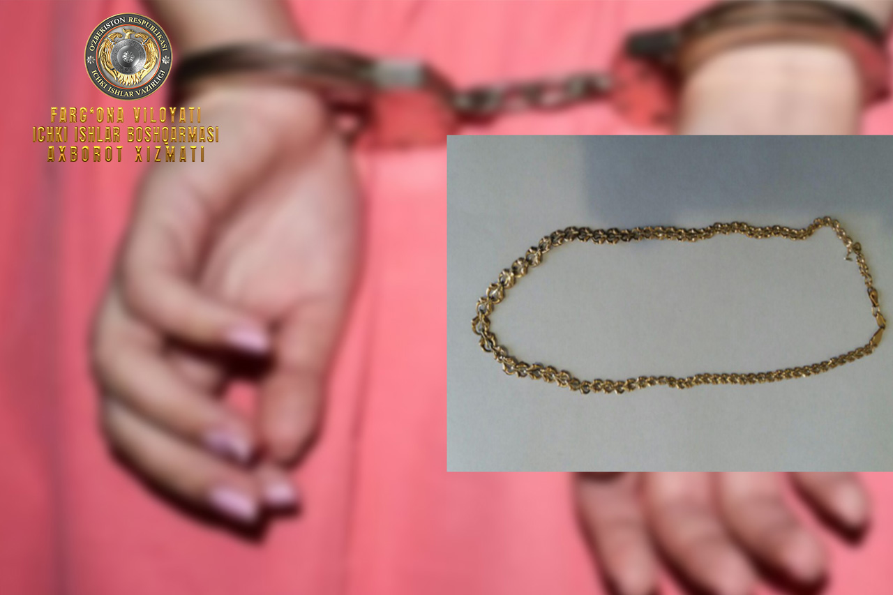 В Коканде разоблачена женщина, обманом продавшая украшения из желтого металла в качестве з…