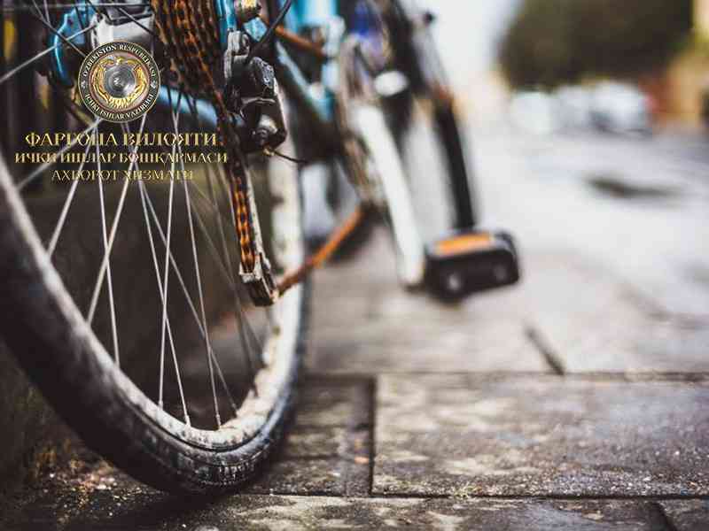 Данғара туманида велосипед ўғирлаган шахслар қўлга олинди